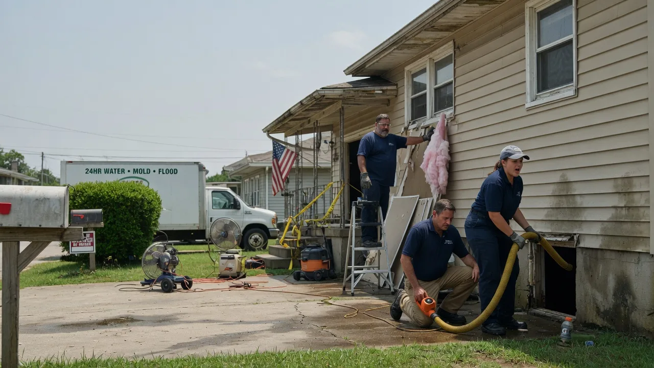 Water Damage Repair in May, TX near me
